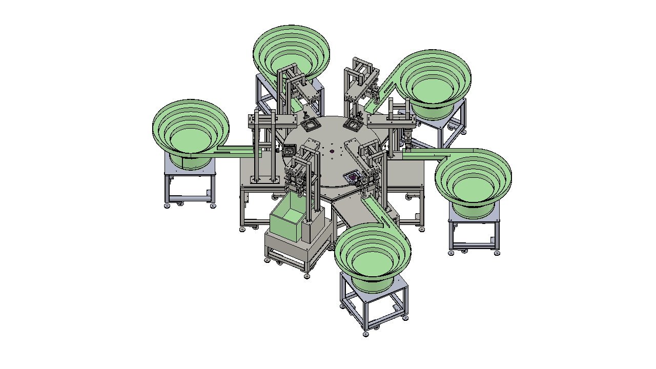 Automatic 5 Part Assembly SPM